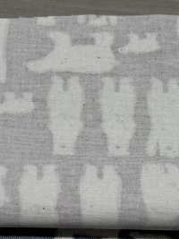 KTS7108 Stampa Orso Polare Banzai In Twill[Tessile / Tessuto] Sottofoto