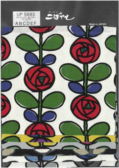 UP5693 Tela canvas con stampa di rose