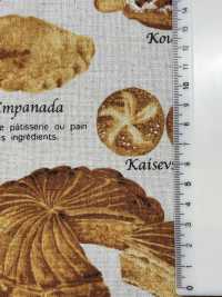 KTS6817 Stampa Su Tela Di Lino, Pane E Dolci[Tessile / Tessuto] Sottofoto
