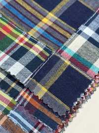 INDIA-2153 Patchwork Madras[Tessile / Tessuto] ARINOBE Sottofoto