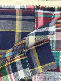 INDIA-2153 Patchwork Madras[Tessile / Tessuto] ARINOBE Sottofoto