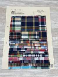 INDIA-2153 Patchwork Madras[Tessile / Tessuto] ARINOBE Sottofoto
