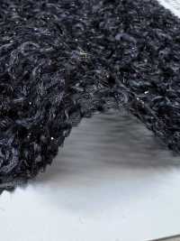 KKF7070-W-D1 Jacquard Glitter Argento Largo[Tessile / Tessuto] Uni Textile(Komon Studio) Sottofoto
