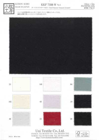 KKF7398-W-D1 Jacquard ornamentale a larghezza ampia