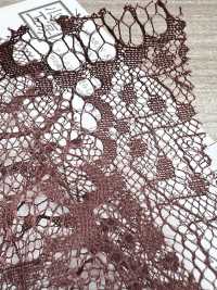 KKF8250-58-D5 Pizzo Raschel Morbido, Largo E A Doppio Orecchino. Larghezza Larga.[Tessile / Tessuto] Uni Textile(Komon Studio) Sottofoto