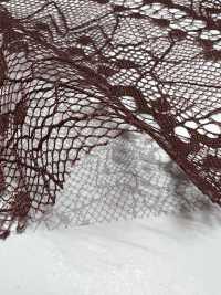 KKF8250-58-D5 Pizzo Raschel Morbido, Largo E A Doppio Orecchino. Larghezza Larga.[Tessile / Tessuto] Uni Textile(Komon Studio) Sottofoto