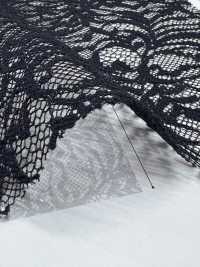 KKF8455-W-D1 Pizzo Raschel Grand In Poliestere, Larghezza Ampia[Tessile / Tessuto] Uni Textile(Komon Studio) Sottofoto