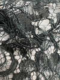 KKF8468S Laccio Cordoncino Lamè Scala Ny/Ry Ad Un Orecchio[Tessile / Tessuto] Uni Textile(Komon Studio) Sottofoto