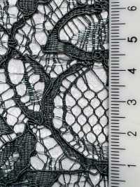 KKF8468S Laccio Cordoncino Lamè Scala Ny/Ry Ad Un Orecchio[Tessile / Tessuto] Uni Textile(Komon Studio) Sottofoto