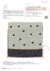 ON43697ID Ricamo In Lino E Denim Da 4 Pollici (Stile Indaco)