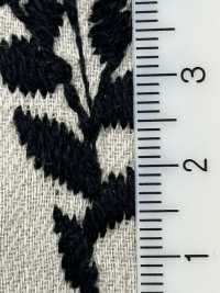 ON43699NA Ricamo In Lino E Lino Tipo Denim, 4 Pollici, Raccolto (Colore Naturale)[Tessile / Tessuto] Oharayaseni Sottofoto