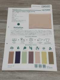 YG75006 Jersey Biologico 30/1[Tessile / Tessuto] YAGI Sottofoto