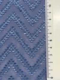 KKF4190-D300 Modello D300 Chiffon Jacquard[Tessile / Tessuto] Uni Textile(Komon Studio) Sottofoto