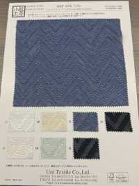 KKF4190-D300 Modello D300 Chiffon Jacquard[Tessile / Tessuto] Uni Textile(Komon Studio) Sottofoto