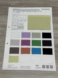 YG10243 50/- Maglia ULTIMA Super Strong Twist[Tessile / Tessuto] YAGI Sottofoto