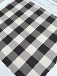 KKF1940CD-W-D1 Seersucker A Quadri Larghi[Tessile / Tessuto] Uni Textile(Komon Studio) Sottofoto