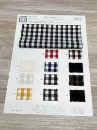 KKF1940CD-W-D2 Seersucker A Quadri Larghi[Tessile / Tessuto] Uni Textile(Komon Studio) Sottofoto