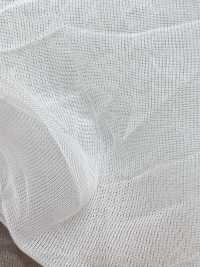 KKF4006E2CS-W Organza Opaca Ecologica, Ampia Larghezza, Antipiega, Lavorazione In 2 Fasi[Tessile / Tessuto] Uni Textile(Komon Studio) Sottofoto