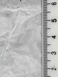 KKF4006E2CS-W Organza Opaca Ecologica, Ampia Larghezza, Antipiega, Lavorazione In 2 Fasi[Tessile / Tessuto] Uni Textile(Komon Studio) Sottofoto