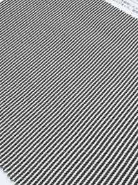 KKF4055-W-D1 Hollow Aero Twill Stripe Larghezza Larga[Tessile / Tessuto] Uni Textile(Komon Studio) Sottofoto
