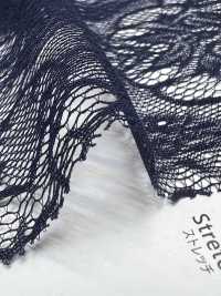 KKF5515-D4 Pizzo Elasticizzato[Tessile / Tessuto] Uni Textile(Komon Studio) Sottofoto