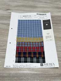 SB94275-OG 100/2 Tartan Check[Tessile / Tessuto] SHIBAYA Sottofoto