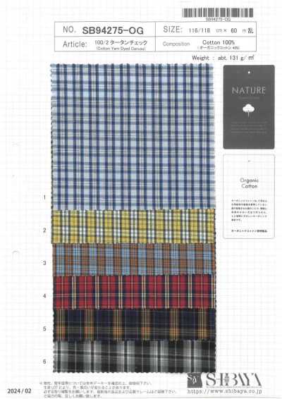 SB94275-OG Tartan a quadri 100/2
