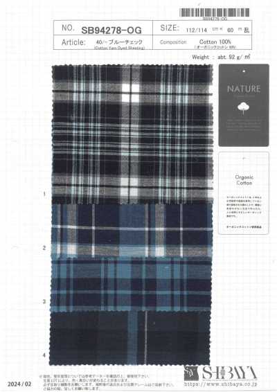 SB94278-OG Quadri blu 40/-