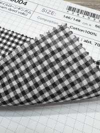 SB4H3004 Voile Di Cotone Tinto In Filo Lawn Gingham[Tessile / Tessuto] SHIBAYA Sottofoto