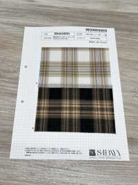 SB4H3005 Voile Di Cotone Tinto In Filo Lawn Check[Tessile / Tessuto] SHIBAYA Sottofoto