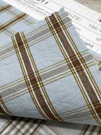 SB4H2011 Panno Per Macchina Da Scrivere In Cotone Ed ECOPET Ripple Wash[Tessile / Tessuto] SHIBAYA Sottofoto