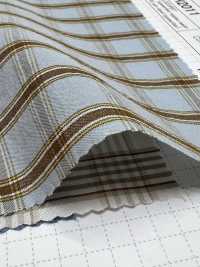 SB4H2011 Panno Per Macchina Da Scrivere In Cotone Ed ECOPET Ripple Wash[Tessile / Tessuto] SHIBAYA Sottofoto