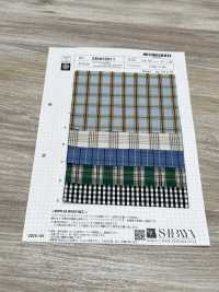 SB4H2011 Panno Per Macchina Da Scrivere In Cotone Ed ECOPET Ripple Wash[Tessile / Tessuto] SHIBAYA Sottofoto