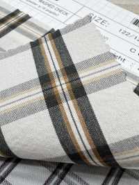 SB4H2027 Cotone E ECOPET Lavato A Quadri[Tessile / Tessuto] SHIBAYA Sottofoto