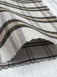 SB4H2027 Cotone E ECOPET Lavato A Quadri[Tessile / Tessuto] SHIBAYA Sottofoto