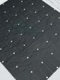 KKF1198-W-D1 Memory Lame Dot Jacquard Larghezza Larga[Tessile / Tessuto] Uni Textile(Komon Studio) Sottofoto