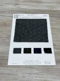 KKF1198-W-D1 Memory Lame Dot Jacquard Larghezza Larga[Tessile / Tessuto] Uni Textile(Komon Studio) Sottofoto
