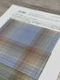 26260 OLD SLUB10s Twill Di Cotone Sfumato A Quadri[Tessile / Tessuto] SUNWELL Sottofoto