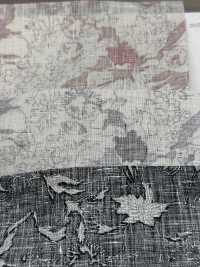 OKC034 60/Linea Stampa Floreale In Lino[Tessile / Tessuto] Oharayaseni Sottofoto
