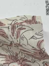 OKC034 60/Linea Stampa Floreale In Lino[Tessile / Tessuto] Oharayaseni Sottofoto