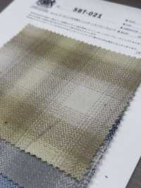 SBT-021 Henribone Ombre Check Rifinito In Modo Organico[Tessile / Tessuto] Tessuto Kuwamura Sottofoto