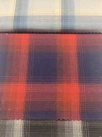 CH-6348 Asimmetria Ombre Check[Tessile / Tessuto] Tessuto Kuwamura Sottofoto