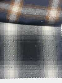 CH-6346 Cotone Tencel Fibra Modal Ombre Check[Tessile / Tessuto] Tessuto Kuwamura Sottofoto