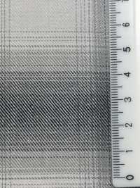 CH-6346 Cotone Tencel Fibra Modal Ombre Check[Tessile / Tessuto] Tessuto Kuwamura Sottofoto