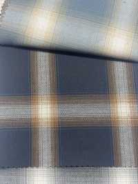 CH-6346 Cotone Tencel Fibra Modal Ombre Check[Tessile / Tessuto] Tessuto Kuwamura Sottofoto