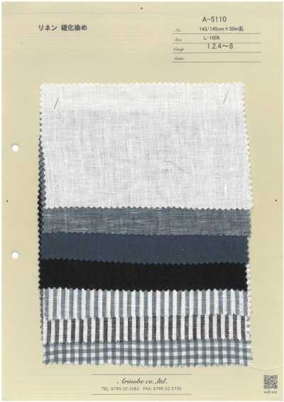A-5110 Lino tinto allo zolfo