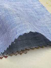 A-7037 Chambray Di Lino Europeo[Tessile / Tessuto] ARINOBE Sottofoto