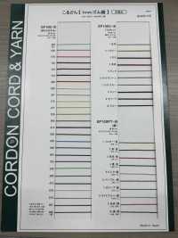 EP100C-B Cordino Elastico In Cotone Da 1 Mm[Fascia Elastica] Cordon Sottofoto