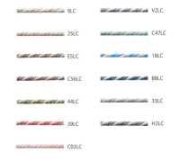 LCTY01(M)-B Filato Ritorto Color Lino Da 0,8 Mm[Cavo A Nastro] Cordon Sottofoto