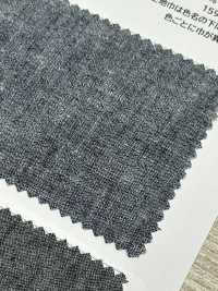HK2001W Indian Cotton Hemp Loomstate, Chambray Indaco, One Wash[Tessile / Tessuto] KOYAMA Sottofoto